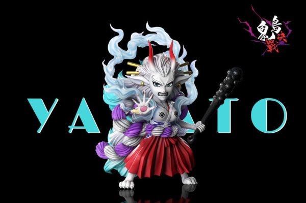 【預購】A+研究所>海賊王>鬼島決戰 第六彈 獸化大和 怪博士與機器娃娃,阿拉蕾,GK,玩具,模型,雕像,擺飾,收藏,共鳴