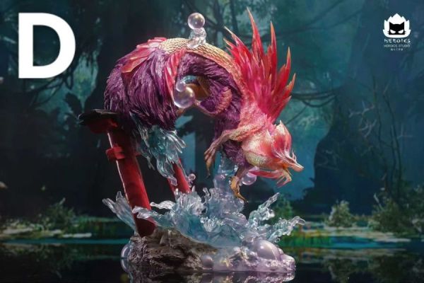 【預購】Heroics貓火 > 魔物獵人 > 泡狐龍 (多版本) Heroics貓火,魔物獵人,泡狐龍,GK,玩具,收藏,擺件,模型,公仔,人偶,手辦,動漫