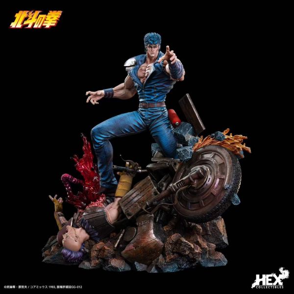 【預購】HEX Collectibles > 北斗神拳 > 1/6 拳四郎 ANIKINGDOM,集美殿堂,海賊王,索隆,燼,GK,玩具,收藏,擺件,模型,公仔,人偶,手辦,動漫