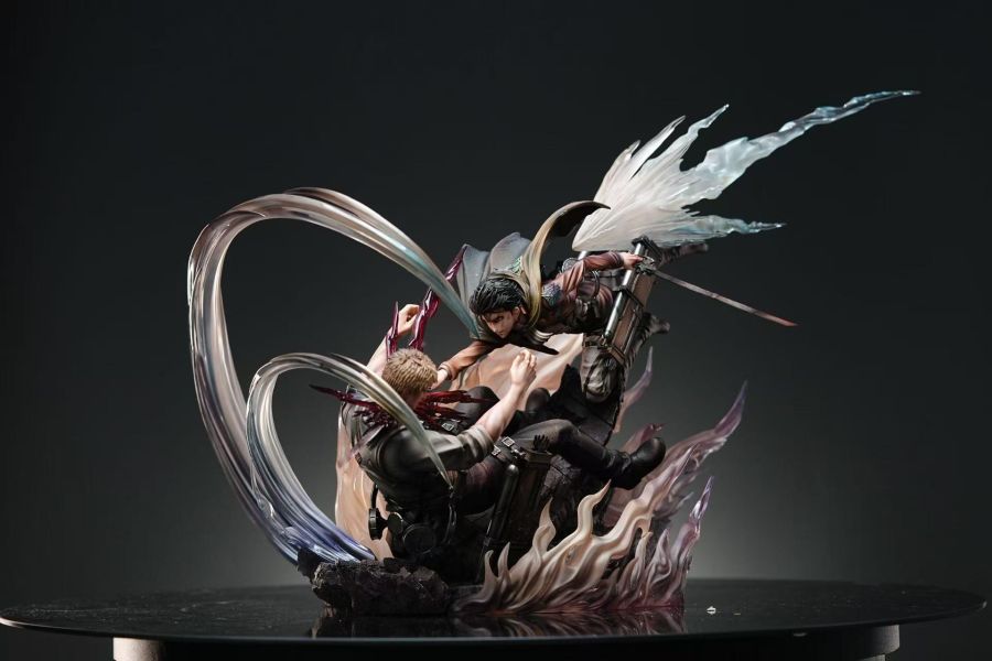 【預購】Sure-Studio > 進擊的巨人 > 1/6 SSS巨人對戰系列 兵長vs萊納 Sure-Studio,進擊的巨人,兵長,萊納,GK,玩具,收藏,擺件,模型,公仔,人偶,手辦,動漫