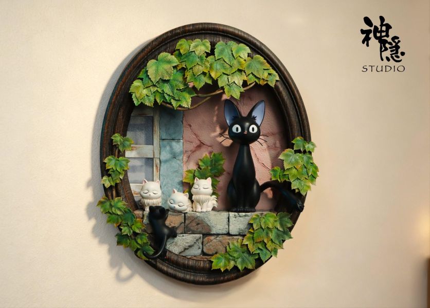 【預購】神隱工作室 > 宮崎駿 > 壁掛系列 魔女宅急便 檐下貓居 神隱工作室,宮崎駿,魔女宅急便 檐下貓居,GK,玩具,收藏,擺件,模型,公仔,人偶,手辦,動漫