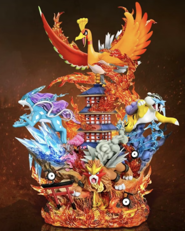 【已售罄，如欲追加請私訊客服@toykokoro】PPAP>寶可夢>神獸第三彈 聖獸組 寶可夢,神奇寶貝,聖獸組,神獸第三彈,PPAP,GK,玩具,模型,雕像,共鳴