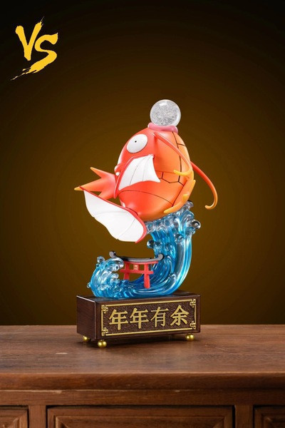 【售罄-代購/追加服務請洽客服】VS模玩  X 寶可夢(雙配色) 新年款 跳龍門 招財鯉魚王 