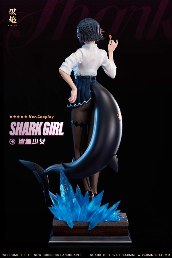 【預購】熾焰工作室 > 絕區零 > 1/4 COSPLAY系列 Shark Girl 鯊魚少女 艾蓮·喬(雙版本) 僵屍車工作室,數碼寶貝,雷光獸,GK,玩具,收藏,擺件,模型,公仔,人偶,手辦,動漫