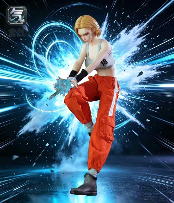 【預購】BoxQi Studio > 七龍珠 > 1/6 鉑金矽膠可動兵人 未來戰士小18號 BoxQi Studio,七龍珠,18號,GK,玩具,收藏,擺件,模型,公仔,人偶,手辦,動漫