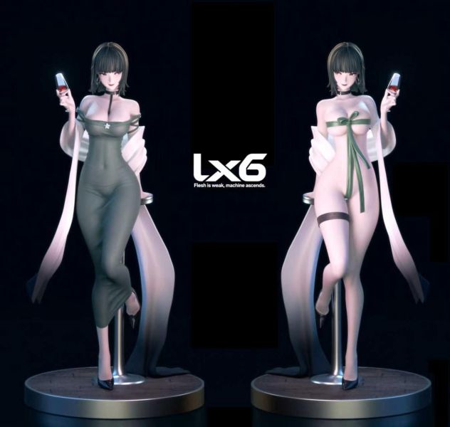 【預購】Lx6-Studio > 一拳超人 > 1/6 地獄的吹雪 (雙版本) Lx6-Studio,一拳超人,吹雪,GK,玩具,收藏,擺件,模型,公仔,人偶,手辦,動漫