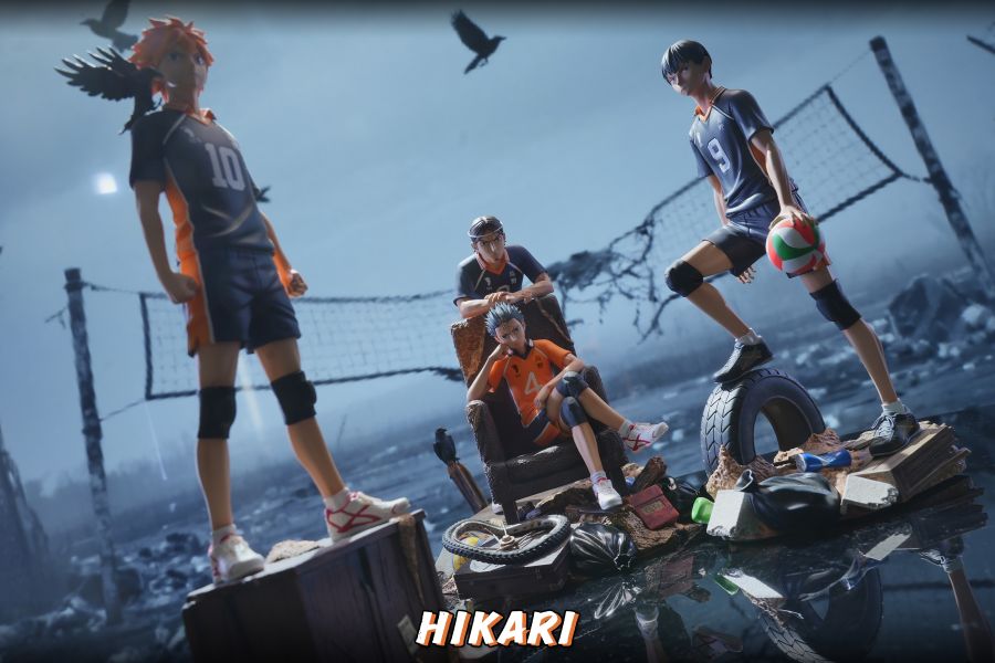 【預購】HIKARI > 排球少年 > 垃圾場共鳴系列第三彈 西谷夕&東峰旭 排球少年,西谷夕,東峰旭,GK,玩具,模型,雕像,共鳴