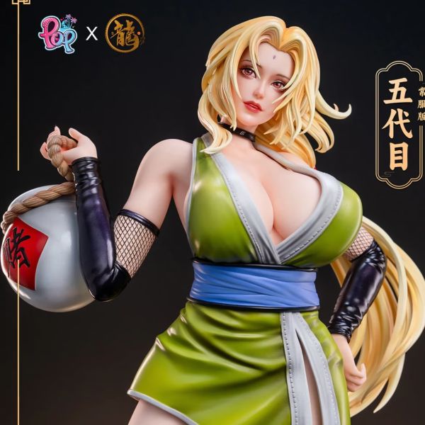 【售罄-代購/追加服務請洽客服】龍工作室 & POP工作室 X 火影忍者 1/4 PP系列007 五代目 綱手(三版本) 火影忍者,綱手,五代目,龍工作室,POP,GK,玩具,雕像,擺飾,收藏