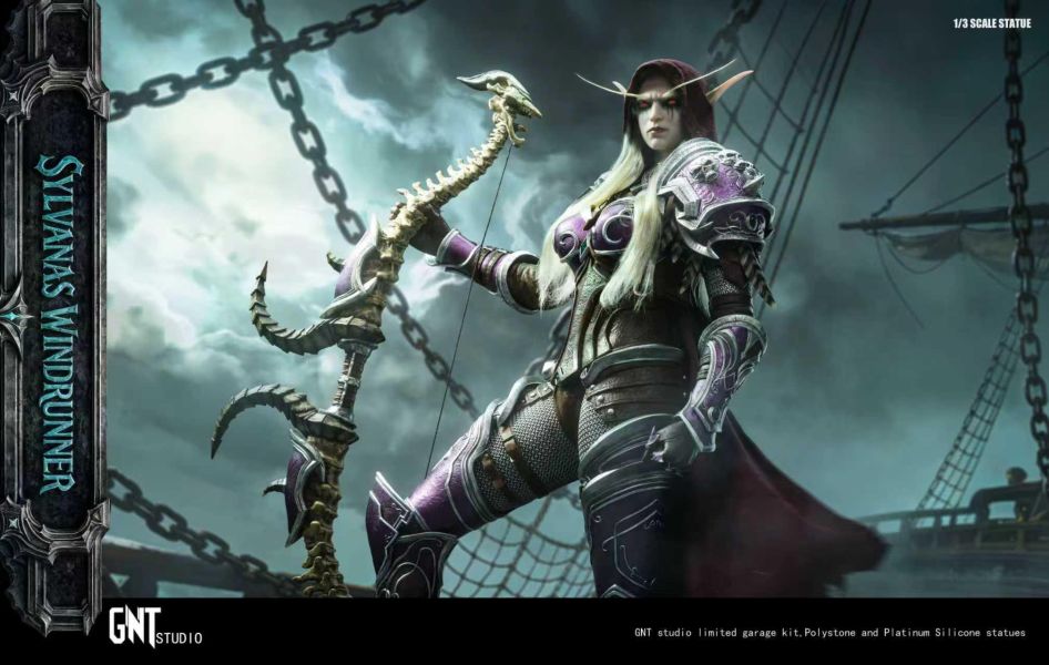 【預購】GNT-Studio > 魔獸世界 > 1/3&1/4 希爾瓦娜斯 GNT-Studio,魔獸世界,希爾瓦娜斯,GK,玩具,收藏,擺件,模型,公仔,人偶,手辦,動漫