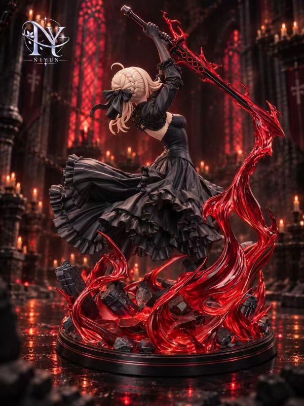 【預購】霓昀工作室> Fate > 1/6 黑呆 禮裙 saber LP-Studio,七龍珠,悟空,GK,玩具,收藏,擺件,模型,公仔,人偶,手辦,動漫