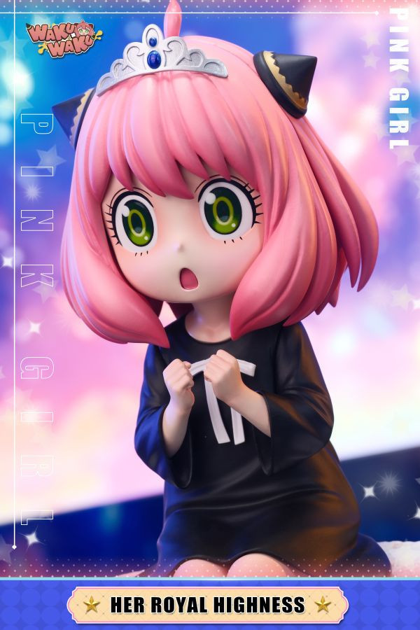 【售罄-代購/追加服務請洽客服】WakuWaku > SPY×FAMILY間諜家家酒 > 公主安妮亞 間諜家家酒,SPYFAMILY,SPYxFAMILY,公主安妮亞,安妮亞,佛傑,GK,玩具,模型,雕像,共鳴