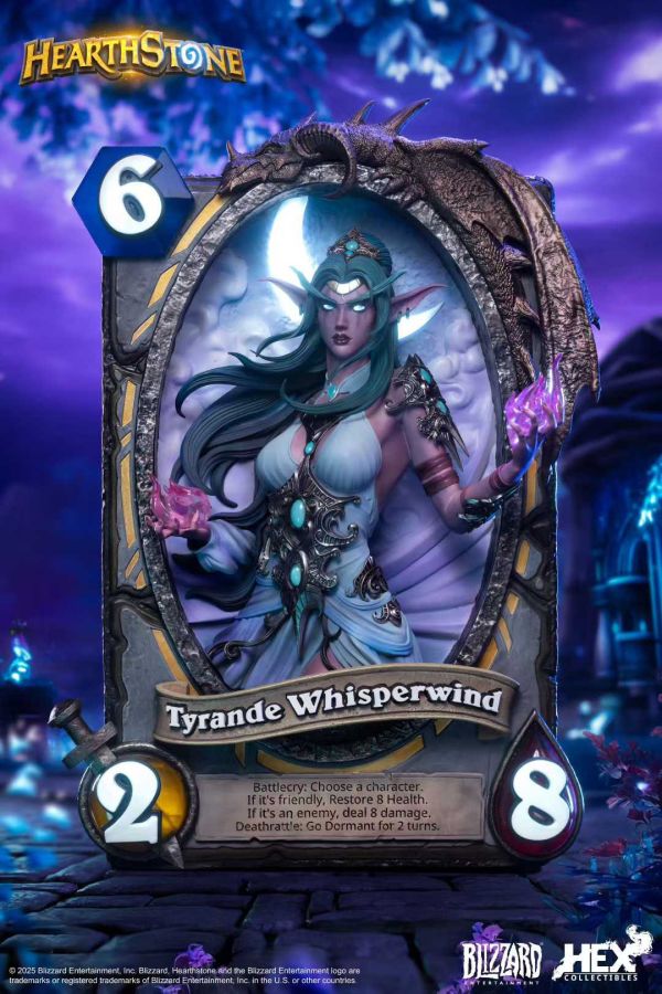 【預購】《正版授權》Blizzard暴雪 > 爐石戰記 > 卡牌藝術雕像 泰蘭妲·語風 Blizzard暴雪,爐石戰記,泰蘭妲·語風,GK,玩具,收藏,擺件,模型,公仔,人偶,手辦,動漫
