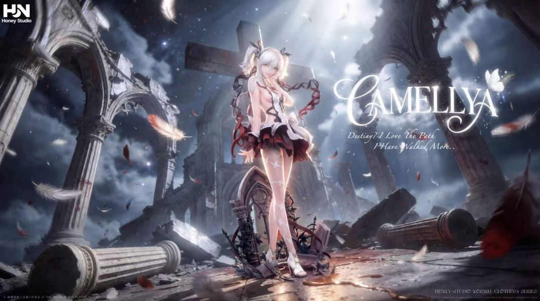 【預購】Honey-Studio > 鳴潮 > 1/4&1/6 黑海岸的宿命之花 樁 Honey-Studio,鳴潮,樁,GK,玩具,收藏,擺件,模型,公仔,人偶,手辦,動漫