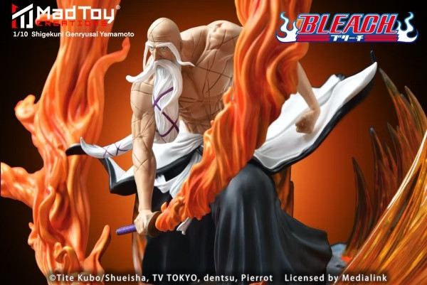 【預購】MadToy Creations X BLEACH死神 1/10 初代總隊長 千年以來最強的死神 山本元柳齋重國 