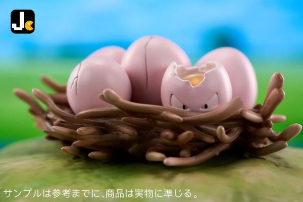 【已售罄，如欲追加請私訊客服@toykokoro】Jc-Studio>寶可夢>初代151共鳴系列 第110彈 蛋蛋 寶可夢,Pokemon,Pokémon,蛋蛋,JcStudio,GK,玩具,模型,雕像,擺飾,收藏,共鳴