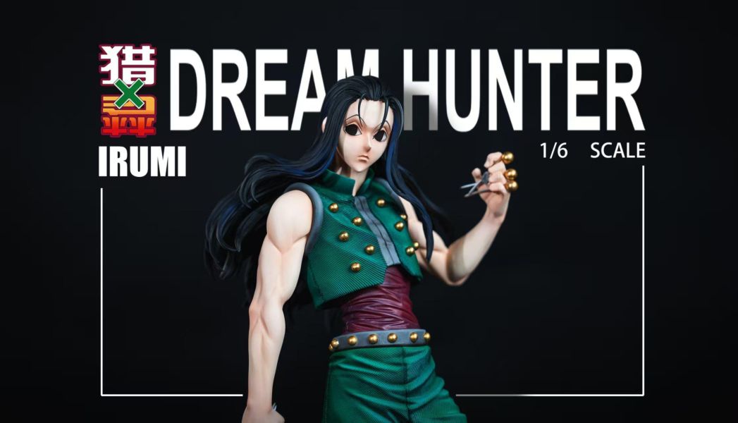 【預購】獵夢工作室 > HUNTER×HUNTER全職獵人 > 致命優雅 伊耳謎•揍敵客 獵夢工作室,HUNTER×HUNTER全職獵人,伊耳謎•揍敵客,GK,玩具,收藏,擺件,模型,公仔,人偶,手辦,動漫