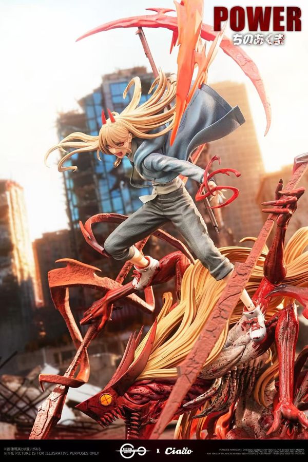 【預購】HeRa赫拉 & Ciallo擴列 > 鏈鋸人 > 1/6 血之惡魔 帕瓦 (多版本) HeRa赫拉,Ciallo擴列,鏈鋸人,帕瓦,GK,玩具,收藏,擺件,模型,公仔,人偶,手辦,動漫