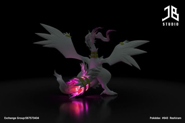 【預購】JB精寶 > 寶可夢 > 1/20 圖鑒系列 #643萊希拉姆 (多版本) 寶可夢,萊希拉姆,GK,玩具,模型,雕像,共鳴