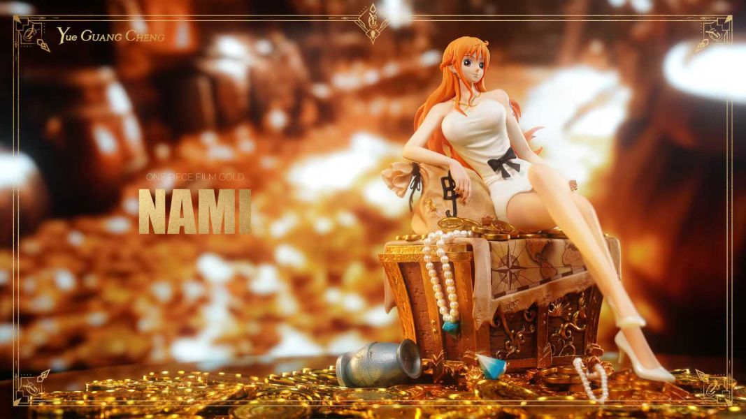 【預購】月光城工作室 > 海賊王 > 黃金城劇場版系列 第三彈 娜美 碧藍航線,妖萌萌 ,七省 ,GK,玩具,模型,雕像,共鳴