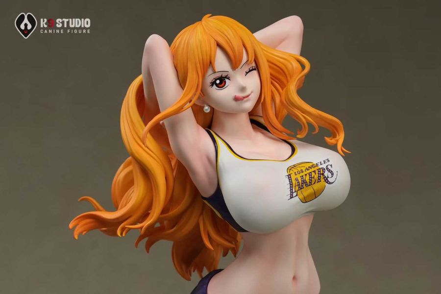 【預購】K9-Studio > 海賊王 > 1/6 草帽籃球隊 娜美 海賊王,娜美,GK,玩具,模型,雕像,共鳴