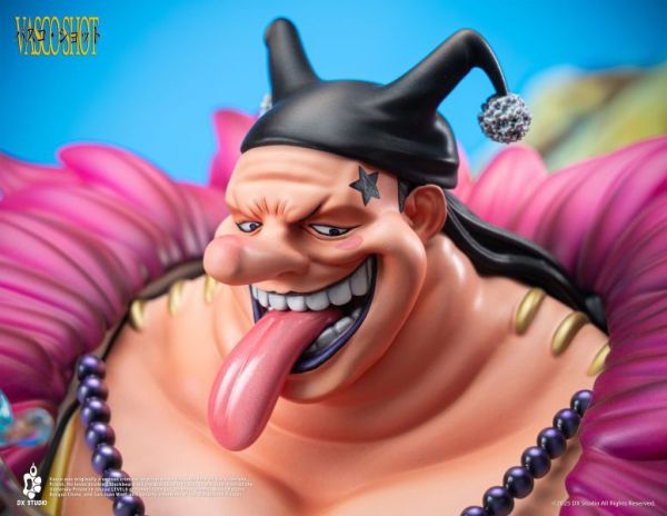 【預購】DX大熊社 > 海賊王 >黑鬍子海賊團第7彈 酒鬼 巴斯可·簫特 酒酒果實 家庭教師,HITMANREBORN,里包恩,GK,玩具,模型,雕像,共鳴