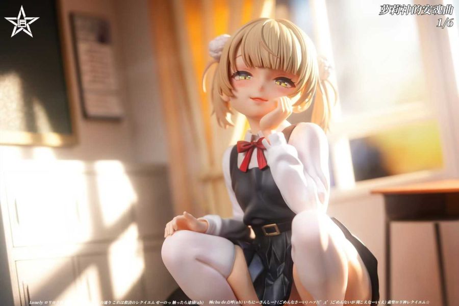 【預購】匠星工作室 > VTuber > 1/6 蘿莉神的安魂曲 時雨羽衣 匠星工作室,VTuber,時雨羽衣,GK,玩具,收藏,擺件,模型,公人偶,手辦,動漫