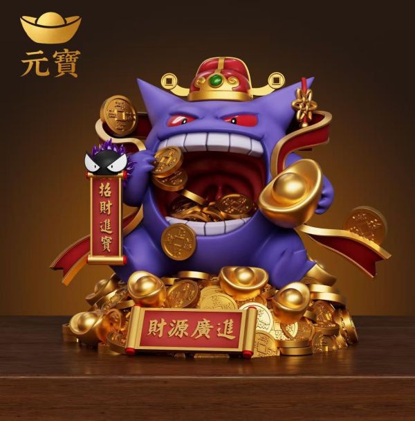 【預購】元寶工作室 > 寶可夢 > 財神爺耿鬼 元寶工作室,寶可夢,耿鬼,GK,玩具,收藏,擺件,模型,公仔,人偶,手辦,動漫