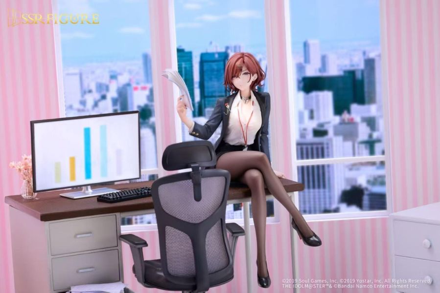 【預購】SSR FIGURE > 偶像大師閃耀色彩 & 雀魂 > 1/7 悠然格調 Ver.樋口圓香 Cookie-Studio,葬送的芙莉蓮,寶可夢,芙莉蓮,菲倫,GK,玩具,收藏,擺件,模型,公仔,人偶,手辦,動漫
