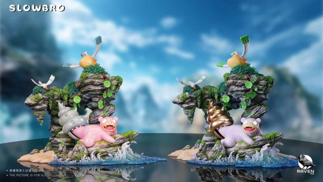 【預購】Raven渡鴉 > 寶可夢 > 悠閒的呆呆獸B款 (雙版本) 寶可夢,呆呆獸,GK,玩具,模型,雕像,共鳴