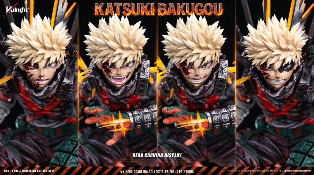 【預購】Aulnific-Studio > 我的英雄學院 > 1/6 & 1/4 收藏家系列第一彈 爆豪勝己 Heroes-Studio,我的英雄學院,爆豪勝己,GK,玩具,收藏,擺件,模型,公仔,人偶,手辦,動漫