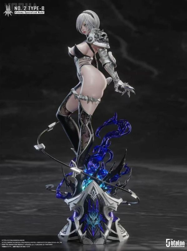 【預購】Dtalon Production > 尼爾自動人形 > 1/4 特異象限系列 5周年紀念 煉金特化裝備 寄葉2號B型 (三版本) Dtalon Production,尼爾自動人形,2B,GK,玩具,收藏,擺件,模型,公仔,人偶,手辦,動漫