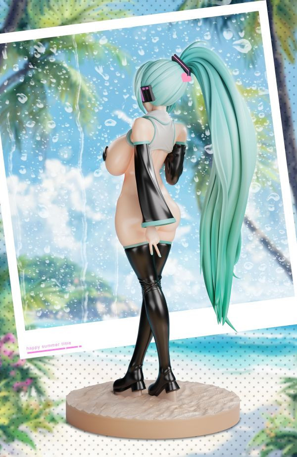 【預購】荊棘工作室 > 初音未來 > 1/6 馬尾奶音 (雙版本) 初音未來,馬尾奶音,GK,玩具,模型,雕像,共鳴