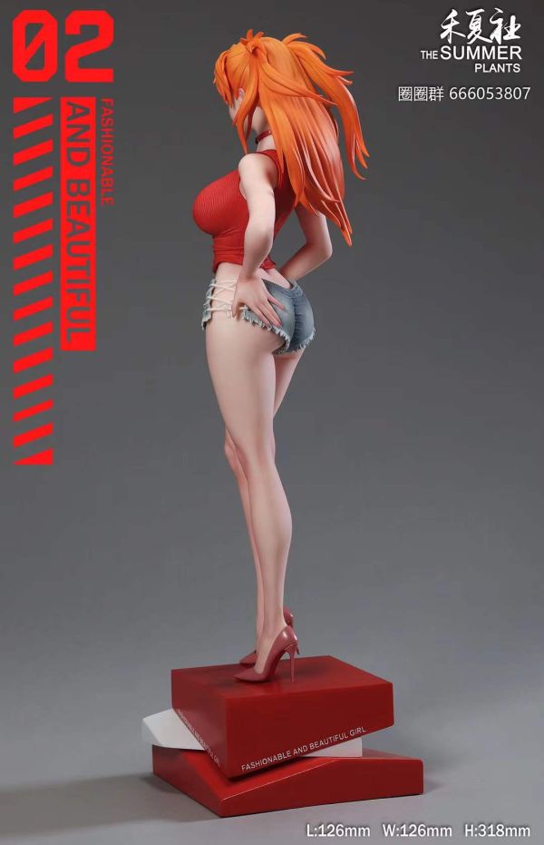 【售罄-代購/追加服務請洽客服】禾夏社工作室 > EVA新世紀福音戰士 > 1/6 夏日女友系列 校花明日香 火影忍者,NARUTO,夕日紅,GK,玩具,模型,雕像,共鳴