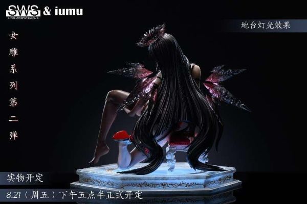【預購】SWS-Stuidio &人氣畫師iumu > 原創 > 1/5 女雕系列 第二彈 圖圖 SODA,原創,彩菱聖女,GK,玩具,收藏,擺件,模型,公仔,人偶,手辦,動漫