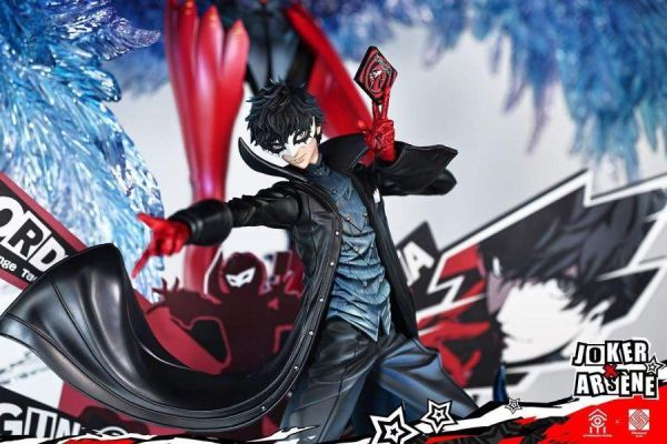 【海外現貨】餘震Aftershock & Fibonacci斐波那契 > 女神異聞錄P5R > 雨宮蓮Joker&亞森Arsène 餘震Aftershock,Fibonacci斐波那契,女神異聞錄P5R, 雨宮蓮Joker,亞森Arsène,GK,玩具,收藏,擺件,模型,公仔,人偶,手辦,動漫
