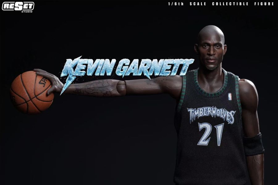 【預購】Reset-Studio > NBA > 1/6 收藏級可動人偶套裝 森林狼MVP 加內特 Reset-Studio,世足,哈蘭德,GK,玩具,收藏,擺件,模型,公仔,人偶,手辦,動漫
