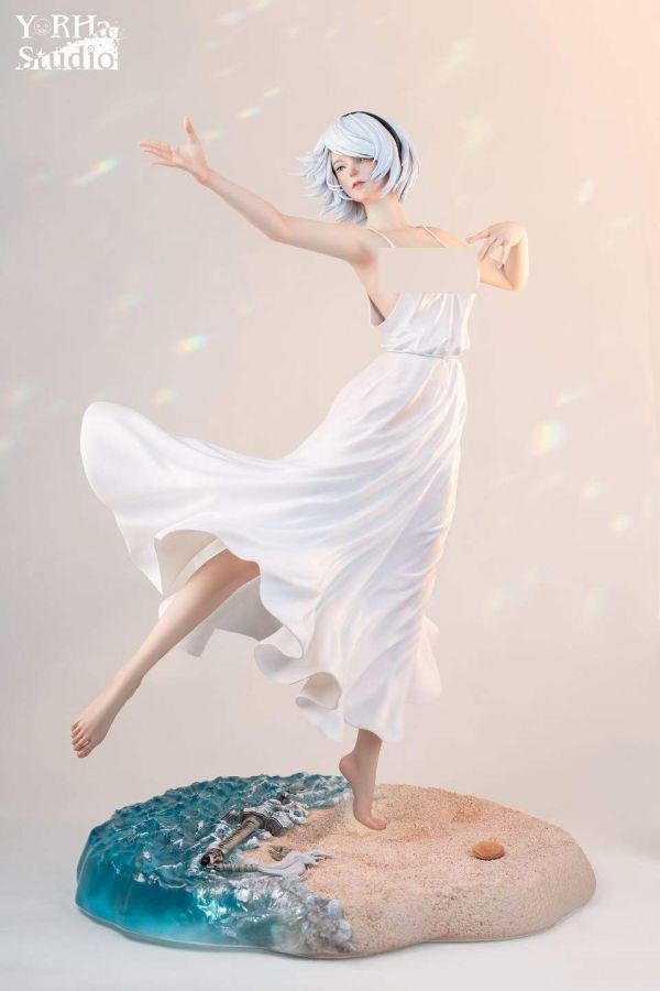 【預購】YorHa寄葉 > 尼爾自動人型 > 1/4&1/6 響徹於灰與祈願的終章之舞 2B (雙版本) YorHa寄葉,尼爾自動人型,2B,GK,玩具,收藏,擺件,模型,公仔,人偶,手辦,動漫