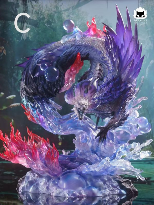 【預購】Heroics貓火 > 魔物獵人 > 泡狐龍 (多版本) Heroics貓火,魔物獵人,泡狐龍,GK,玩具,收藏,擺件,模型,公仔,人偶,手辦,動漫