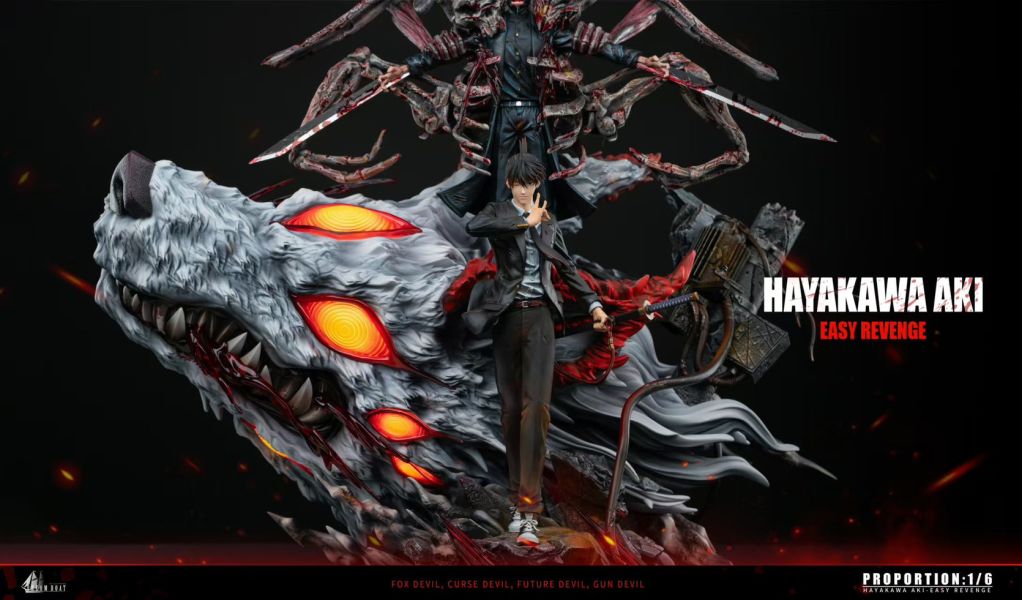 【海外現貨】Dream Boat夢之船 > 鏈鋸人 > 1/7 鏈鋸人系列第二款 早川秋(三版本) 夢之船,夢船,鏈鋸人,早川秋,DREAMBOAT,DBS,GK,玩具,收藏,擺件,模型,公仔,人偶,手辦,動漫