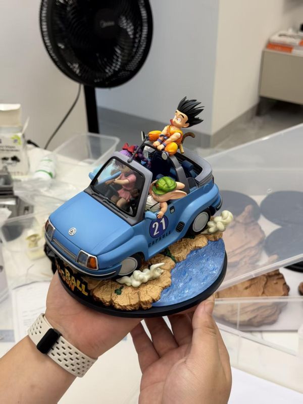 【預購】QK-studio > 七龍珠 > 藍色小車車 孫悟空 (雙版本) QK-studio,七龍珠,GK,玩具,收藏,擺件,模型,公仔,人偶,手辦,動漫