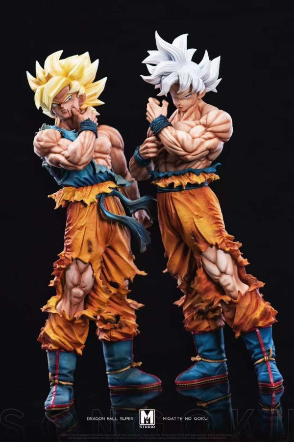 【補款】MAN-Studio>七龍珠>1/6 自在極意悟空(雙版本) 七龍珠,Dragonball,自在極意悟空,超級賽亞人,賽亞人,GK,玩具,模型,雕像,共鳴