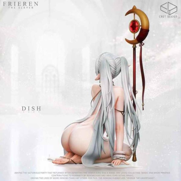 【預購】Cast Design & Dish > 葬送的芙莉蓮 > 1/4 原畫設計實體化聯名系列 No.3 芙莉蓮 碧藍航線,妖萌萌 ,七省 ,GK,玩具,模型,雕像,共鳴