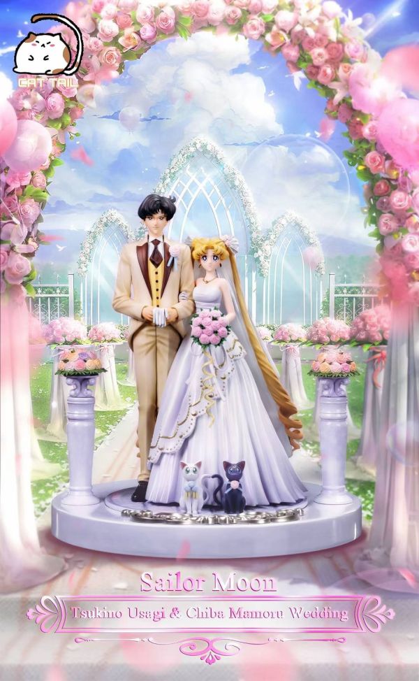 【預購】貓尾工作室 > 美少女戰士 > 1/6 婚禮CP系列 月野兔與地場衛的婚禮 美少女戰士,GK,玩具,模型,雕像,共鳴