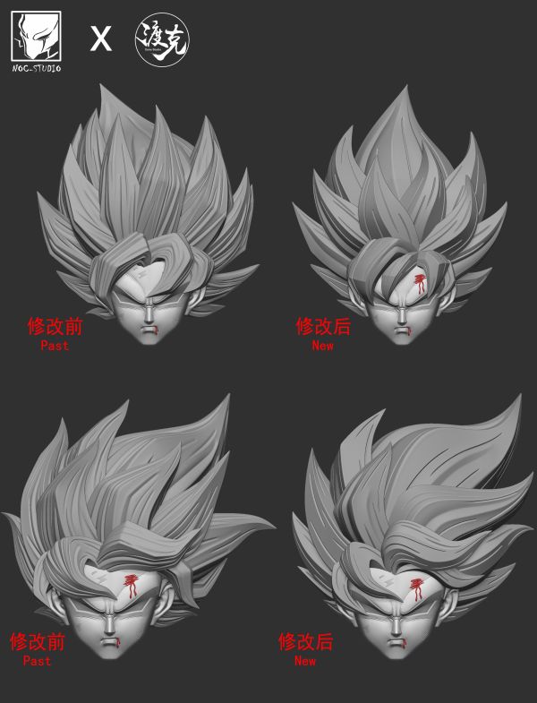 【預購】Noc工作室 & 渡克工作室 > 七龍珠 > 1/6 初超悟空 2.0 七龍珠,孫悟空,Noc工作室,GK,玩具,模型,雕像,共鳴