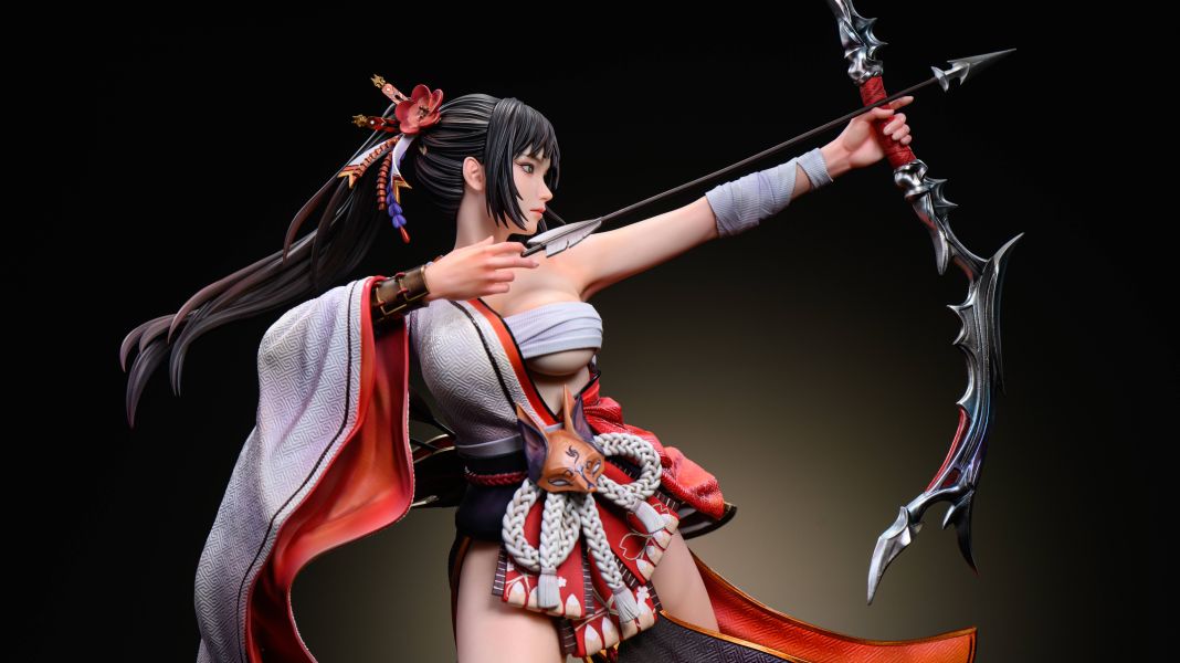 【預購】飛社長模玩工坊 > 百鬼夜行系列 1/4 第一彈 狐火 勝利女神：妮姬,桃樂絲,GK,玩具,收藏,擺件