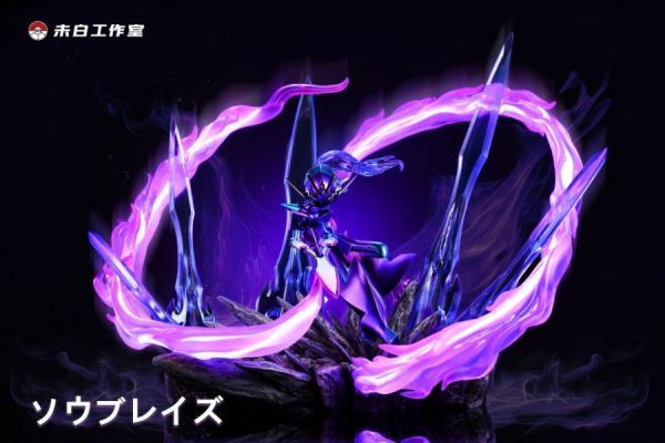 【售罄-代購/追加服務請洽客服】未白工作室 X 寶可夢 第三彈 蒼炎刃鬼 & 紅蓮鎧騎 寶可夢,神奇寶貝,Pokémon,皮卡丘,招財皮卡丘,蒼炎刃鬼,紅蓮鎧騎,櫻花Studio,GK,玩具,雕像,擺件,收藏