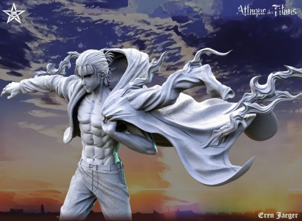 【預購】匠星工作室 > 進擊的巨人 > 1/6 艾連·葉卡穿衣名場面 進擊的巨人,艾連·葉卡,GK,玩具,模型,雕像,共鳴