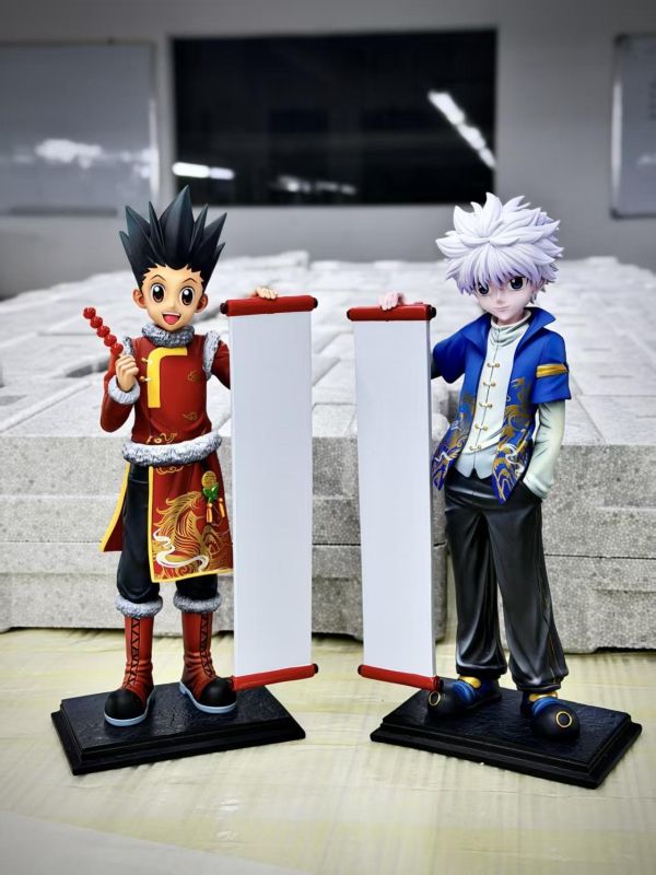 【預購】Zoldyck > HUNTER×HUNTER全職獵人 > 新春奇犽小傑 (雙版本) Zoldyck,HUNTER×HUNTER全職獵人,奇犽,小傑,GK,玩具,收藏,擺件,模型,公仔,人偶,手辦,動漫