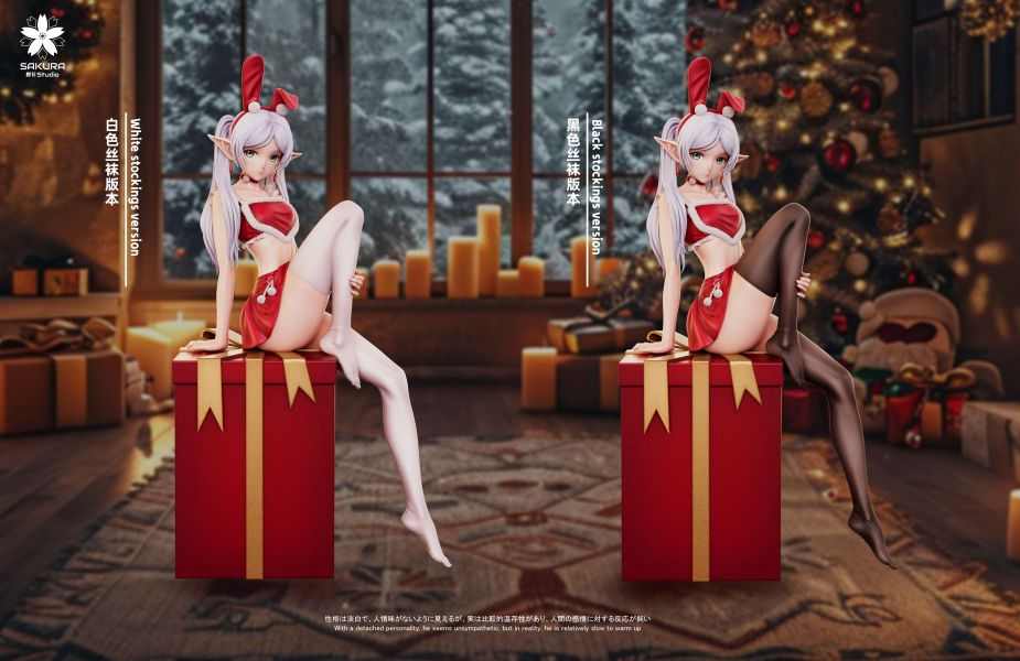【預購】櫻花-Studio > 葬送的芙莉蓮 > 1/6 聖誕芙莉蓮 (雙版本) 櫻花-Studio,葬送的芙莉蓮,芙莉蓮,GK,玩具,收藏,擺件,模型,公仔,人偶,手辦,動漫