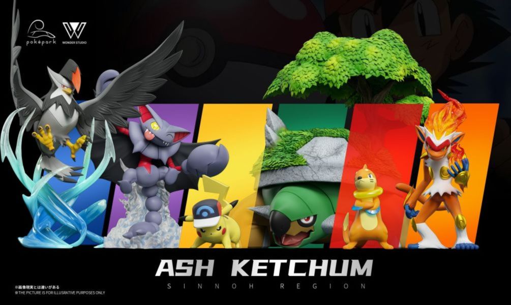 【售罄-代購/追加服務請洽客服】poképark工作室 & 玩得Wonder-Studio>寶可夢>小智戰隊第二彈 神奧地區 怪博士與機器娃娃,阿拉蕾,GK,玩具,模型,雕像,擺飾,收藏,共鳴